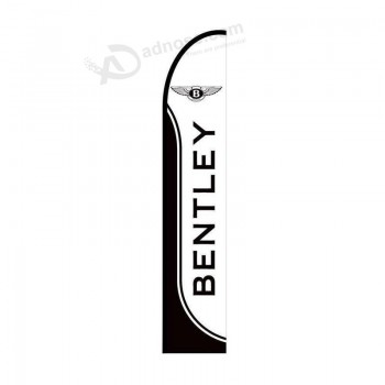 Bentley Feather Flag Banner, Outdoor Advertising Display Sign 11.5ft FLAG ONLY