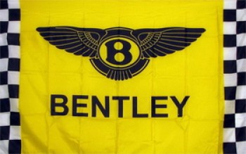 bandiera 3'X 5 'automobilistica a scacchi Bentley F 1510 bentley