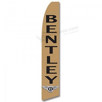 Factory direct wholesale high qualtiy Bentley Dealership (Gold) Feather Flag