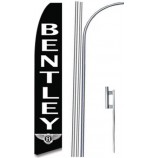 Großhandelsgewohnheit (5) fünf bentley Schwarzes 15 'Swooper # 8 Federflaggen KIT