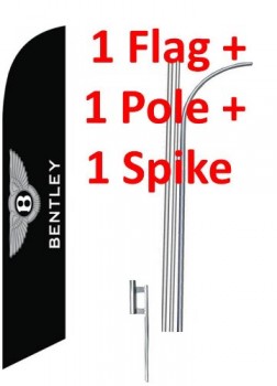 Wholesale BENTLEY SWOOPER FEATHER FLAG KIT with pole+spike