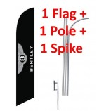 großhandel bentley swooper feder flagge KIT mit pole + spike