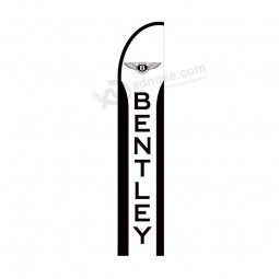 atraente promocional impressa publicidade comercial promocional swooper flutter feather flag / banner flag 11.5 feet - Alt bentley flag only
