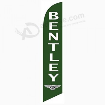 bentley banner 12ft voorraad veer vlag Kit met pole en spike