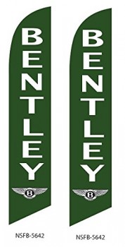 venda por atacado bandeiras de bandeira de penas personalizadas de bentley (kits completos, pacote de 2)