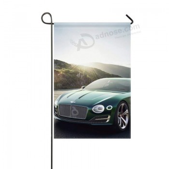 bandiera da giardino 2019 bentley Exp 10 verde vista frontale 12x18 pollici