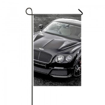 garden flag bentley continental Gt onyx tuning 12x18 inches