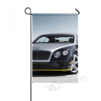 bandera del jardín bentley continental Gt vista frontal 12x18 pulgadas