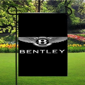 Bentley Logo Chrome Garden Flag Flags Lawn with high quality