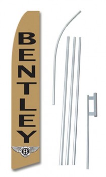 Bentley Gold Swooper Flag Bundle mit hoher Qualität