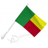 Decorative Polyester Wall Mounted Benin Flag Custom
