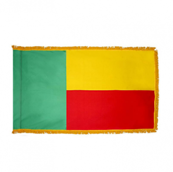Decorative polyester Benin tassel Pennant banner