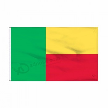 produttore di bandiere nazionali in poliestere benin country