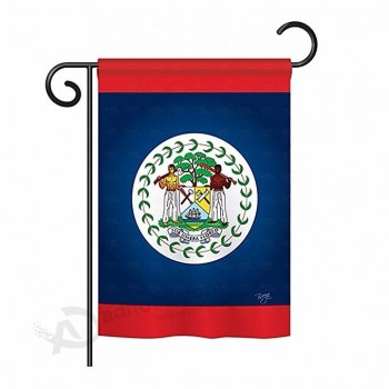 Großhandel 12 * 18in Belize Garten Flagge Hof Flagge Haus Flagge
