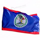 schöne Polyester-Stoff dringende Bestellung Belize Landesflagge