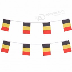 世界杯足球比利时队足球彩旗国旗