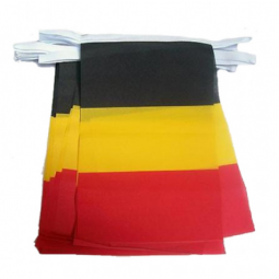 outdoor decorative mini belgium national bunting banner