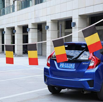 bandiera nazionale della stamina del belgio bandiera nazionale della stringa in poliestere del belgio