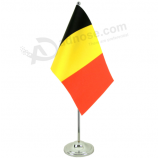 Polyester Mini Office Belgien Tischplatte Flagge