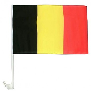 country belgium car window clip flag factory
