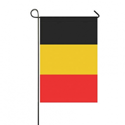 Nationaler Landgarten Flagge Belgien Haus Banner