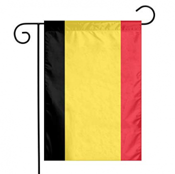 装飾的なベルギーの庭の旗ポリエステルベルギーのヤードの旗