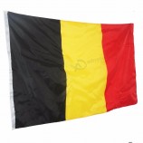 聚酯国家比利时国旗定制比利时国旗