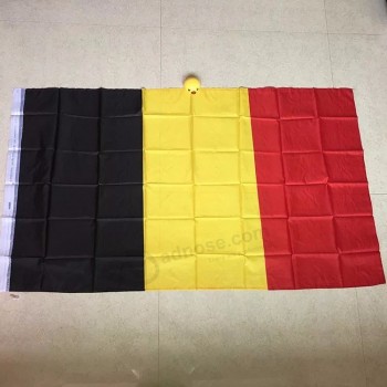 폴리 에스터 벨기에 국기 벨기에 국기 배너