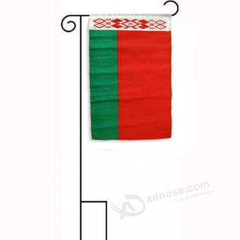 Bandeira de poliéster com mangas da Bielorrússia de 12 