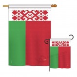 世界の国籍の印象のベラルーシの旗装飾的な垂直の家28 