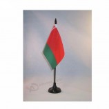 Silk Printing 68d Polyester Belarus Country Table Flag