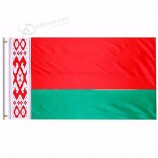 2019 bandiera nazionale bielorussa 3x5 FT 90x150cm bandiera 100d poliestere personalizzato bandiera gommino in metallo