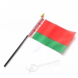 Bulk package hot selling all countries flag Belarus hand flag for waving