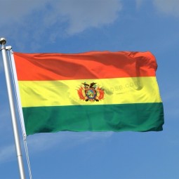 manufacturer wholesale polyester bolivia national banner