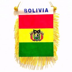 Großhandel Bolivien Mini Flagge 4 