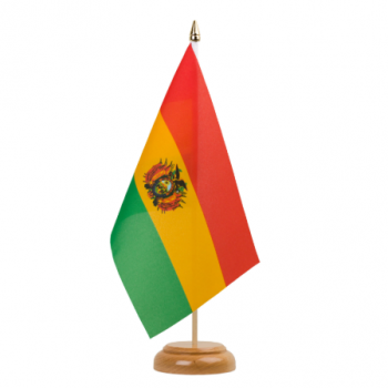 Bolivien Tisch Nationalflagge Bolivien Desktop Flagge