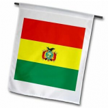 tamaño personalizado poliéster bandera nacional de bolivia bandera de la pared