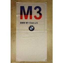 Bmw M1 M3 Verein E30 E36 E46 E90 Banner Flagge Garage Hobby Limited Edition