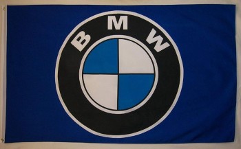 BMW logo flag 3' X 5' indoor outdoor automotive Car banner