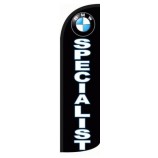 BMW Spezialist für hohe Federbannerfahnen (3 x 11,5 Fuß) von The Flag Depot