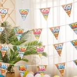 buon compleanno decorazioni bandiera stamina e bandiera stendardo unico in pvc