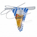 wholesale custom economic paper triangle flag bunting