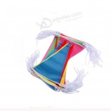 Christmas Colorful Fabric Bunting And Pennant Flags