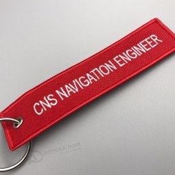 personalized custom embroidery key chain strap keychain