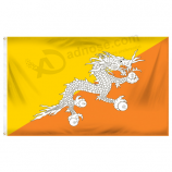 Großhandel Polyester Bhutan Nationalflagge Fabrik