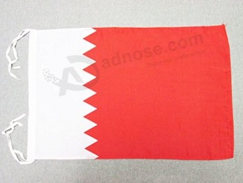 оптовые заказные высококачественные шнуры флага Бахрейна 18 '' x 12 '' - маленькие флаги Бахрейна 30 x 45 см - баннер 1