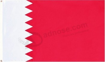 bandiera bahrain personalizzata 3x5 poliestere all'ingrosso
