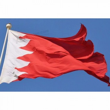 fabricante por atacado bandeiras nacionais de diferentes países voando bandeira do bahrain