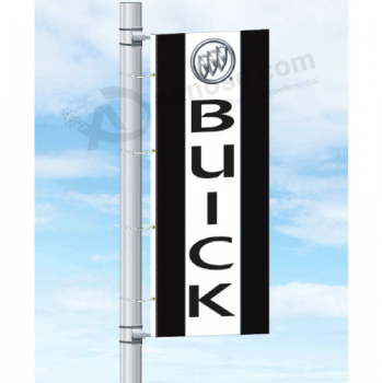 poliéster buick retângulo pólo banner logotipo personalizado buick banner