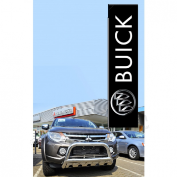 Bandeira de penas Buick retangular Bandeira de publicidade ao ar livre Buick